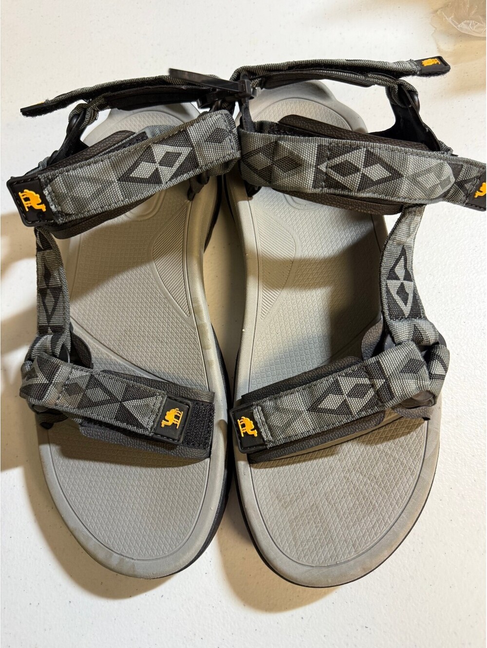 Camel Crown Men's Outdoor Adjustable Strap Sandals Size US 12
